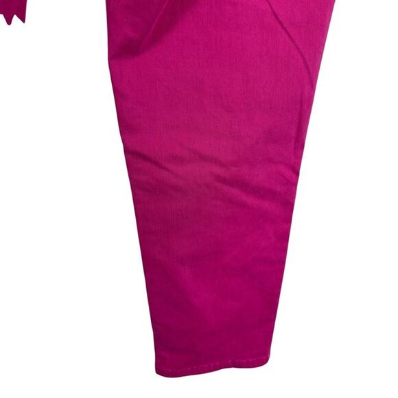 Soft Surroundings Ultimate Denim Pull On Pink Stretch Jeans Distressed Petite L - Picture 11 of 16